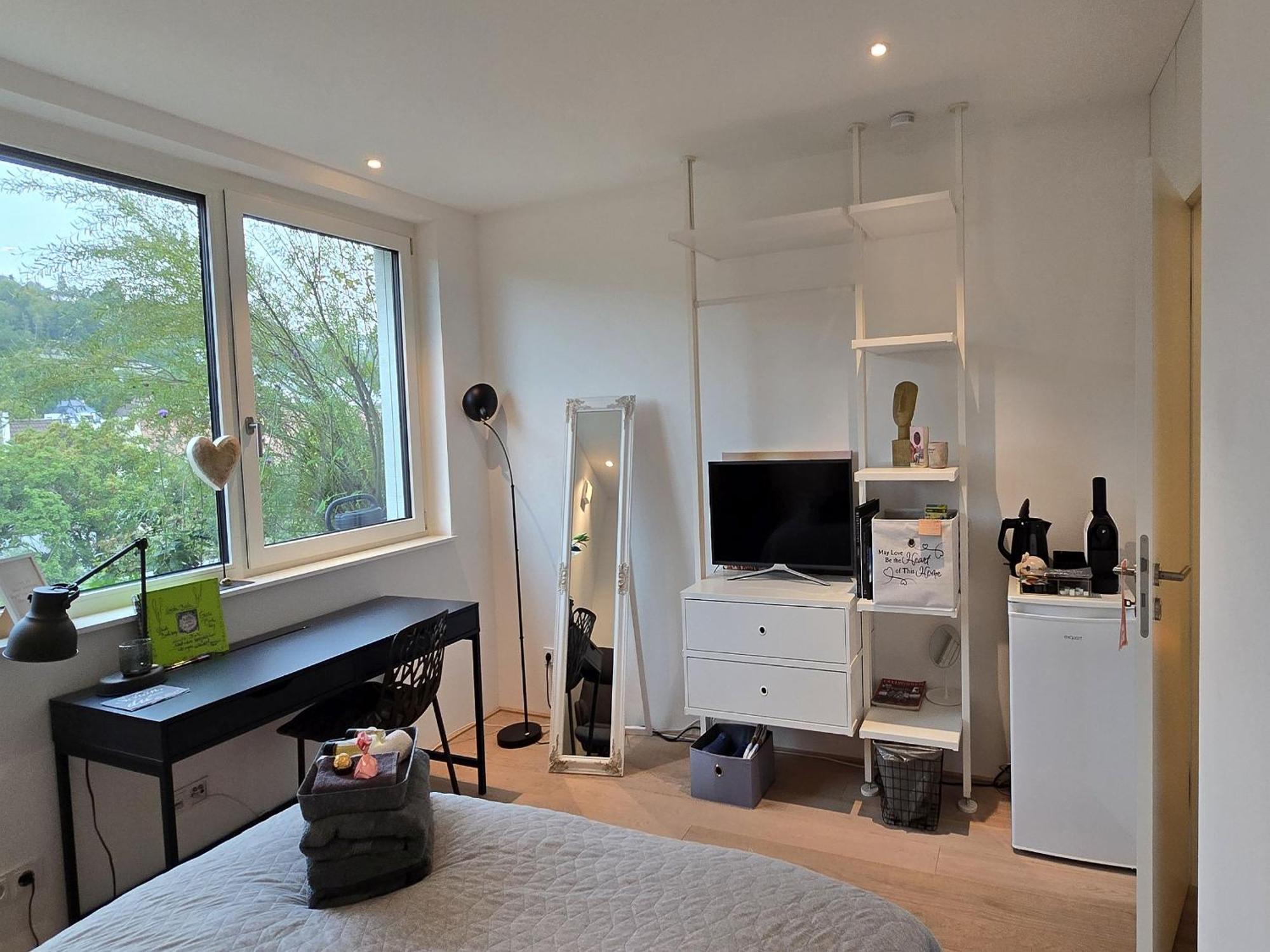 Stadtnahes Gaestezimmer Im Penthouse Bei Esi Tübingen Buitenkant foto