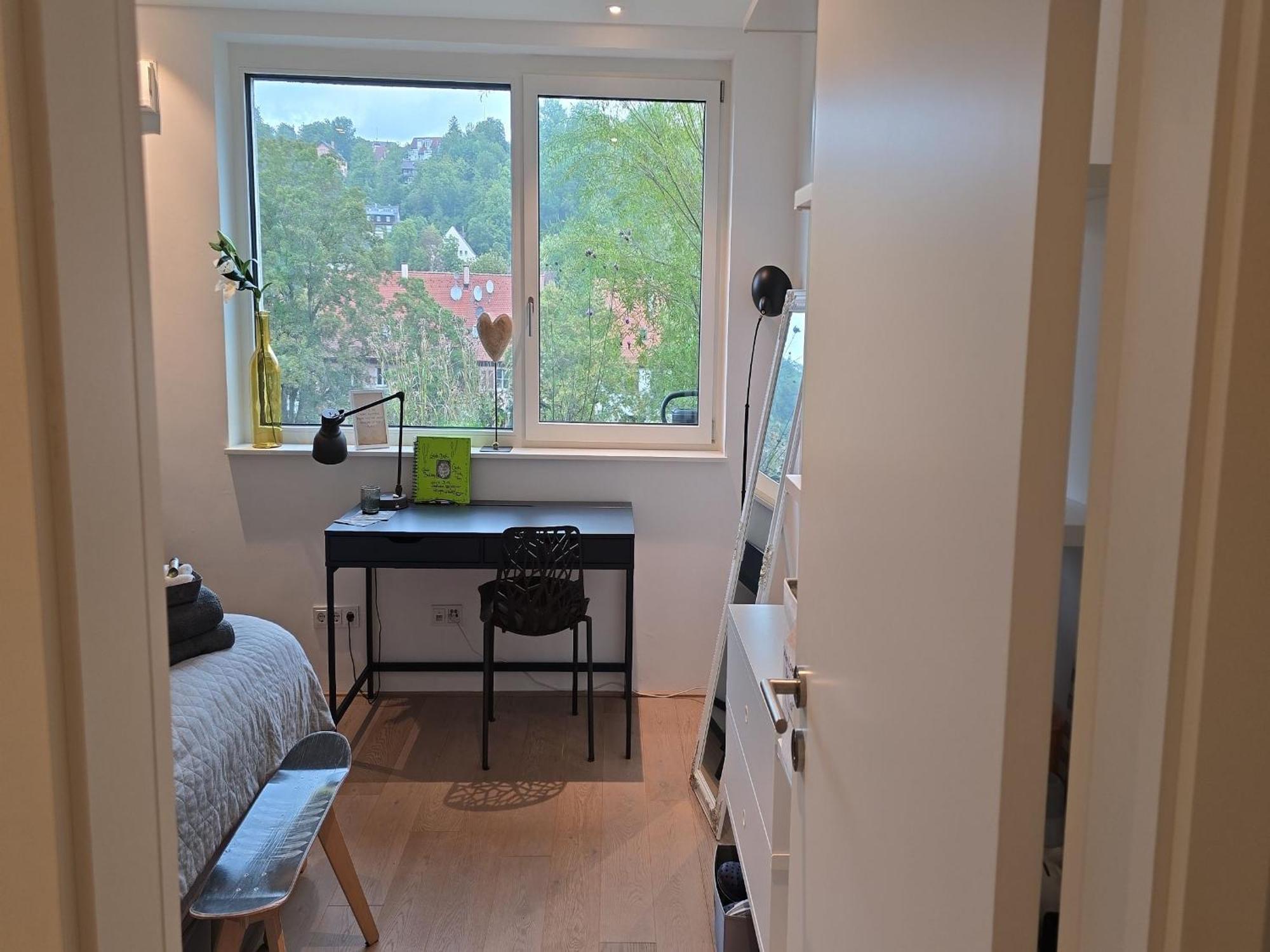 Stadtnahes Gaestezimmer Im Penthouse Bei Esi Tübingen Buitenkant foto